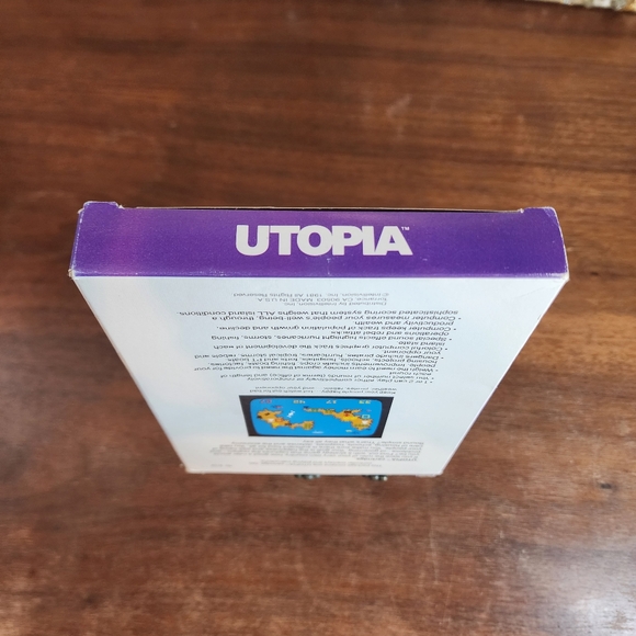 Intellivision Utopia Intelligent television CIB Game - Picture 6 of 8